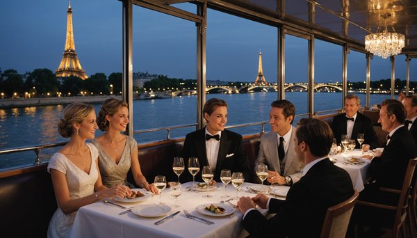 Découvrez Paris autrement : Dîner sur la Seine et ses monuments incontournables